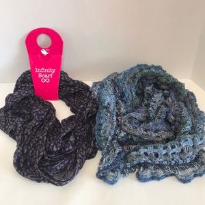2 Brand New Infinity Scarves